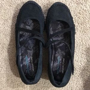 Skechers relaxed fit memory foam strollin flats